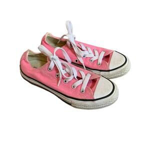 Converse Chuck Taylor Barbie Pink Big Girls Size 13 Low Top Sneakers